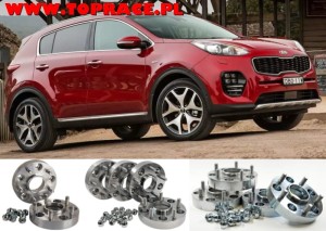 Dystanse Kia Sportage IV przykręcane 5x114,3