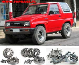 Dystanse Daihatsu Feroza przykręcane 5x139,7