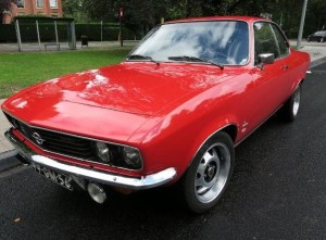Dystanse Opel Manta A