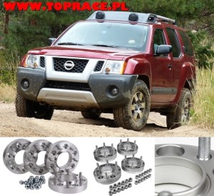 Dystanse Nissan X-Terra Xterra przykręcane 6x114,3