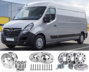 Dystanse Opel Movano