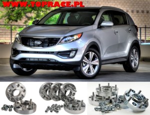 Dystanse Kia Sportage III przykręcane 5x114,3