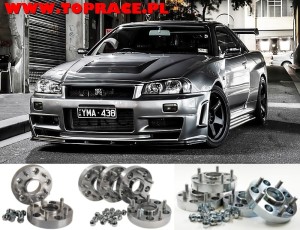 Dystanse Nissan Skyline przykręcane 5x114,3