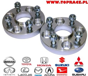 Dystanse Mazda 323 przykręcane 4x100
